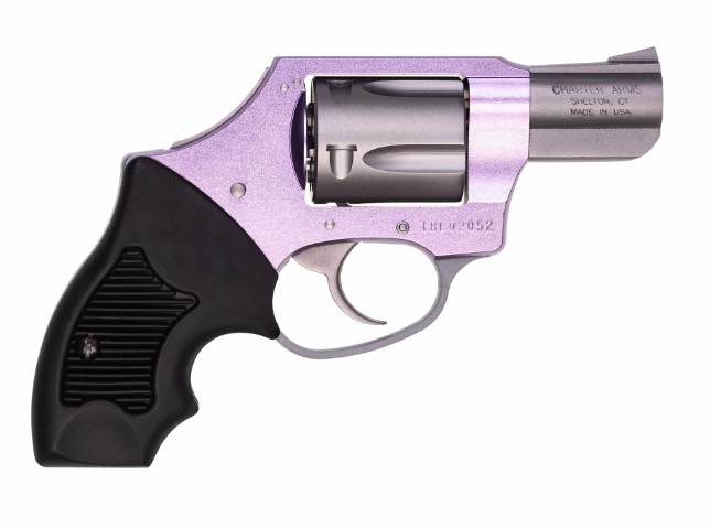 CHARTER ARMS LAVENDER LADY .38 SPL. ALUMINUM 5 SHOT 2IN FIXED DAO LAVENDER STAINLESS STEEL 53841 - Taurus Savings